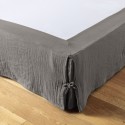 Cache sommier en gaze de coton Gaia