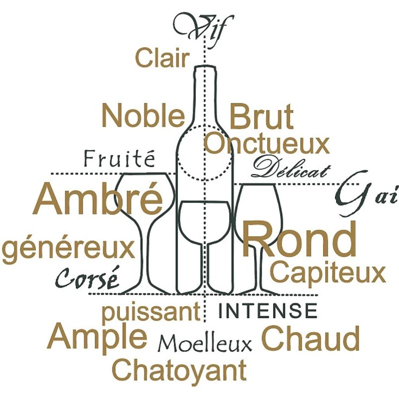 Lot de 2 torchons Saveurs du Vignoble