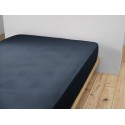 Drap housse en gaze de coton Gaia
