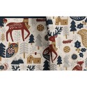 Gant et manique de cuisine 20 x 20 cm Animaux d'hiver