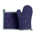 Gant et manique de cuisine 20 x 20 cm Pois Chic