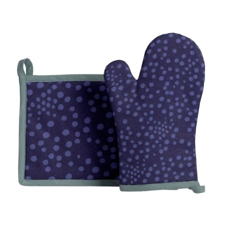 Gant et manique de cuisine 20 x 20 cm Pois Chic
