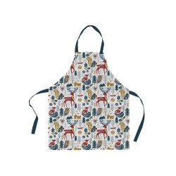 Tablier en coton 85 cm Animaux d hiver