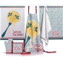 Tablier en coton 85 cm Douceurs Italiennes