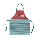 Tablier en coton 85 cm Petites poules