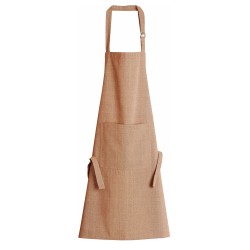 Tablier ajustable en polyester recyclé Fils flammé