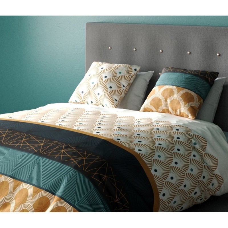 Housse couette + taie Art deco Bangy