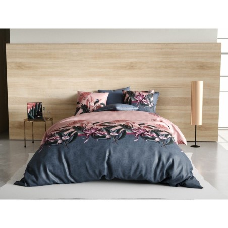 Housse couette + taie Flore