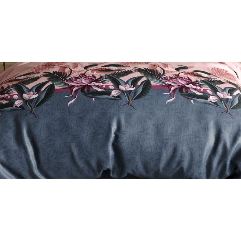 Housse couette + taie Flore