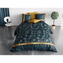 Housse couette + taie Feuilles Gincko