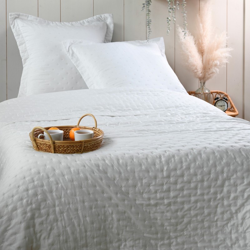 Couvre lit + taies Collection Chloé