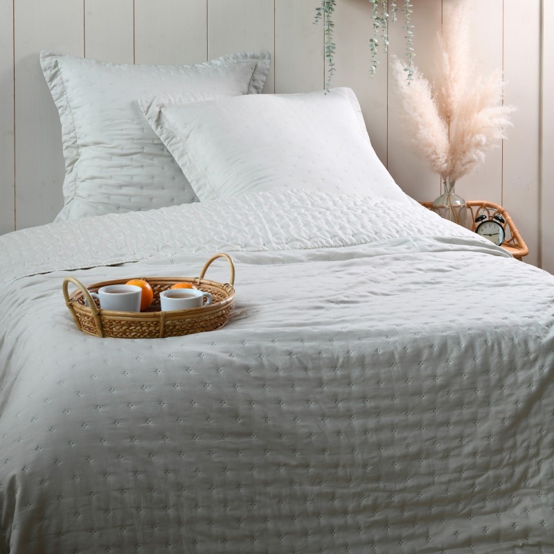 Couvre lit + taies Collection Chloé