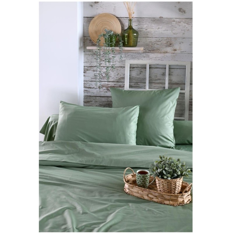 1 Taie de traversin percale de coton uni Elysee