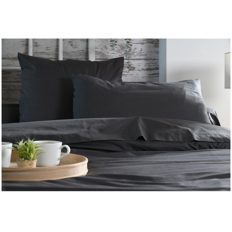 1 Taie de traversin percale de coton uni Elysee