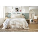 Bout de lit gaze de coton Vickie vichy