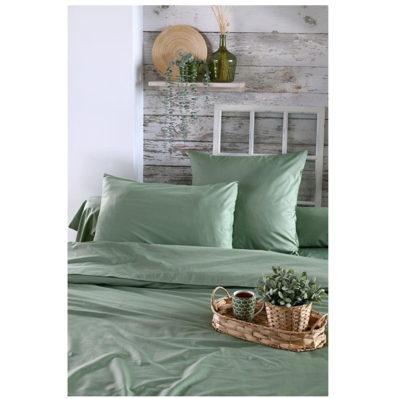 1 Taie d'oreiller percale de coton uni Elysee