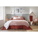 Bout de lit gaze de coton Vickie vichy