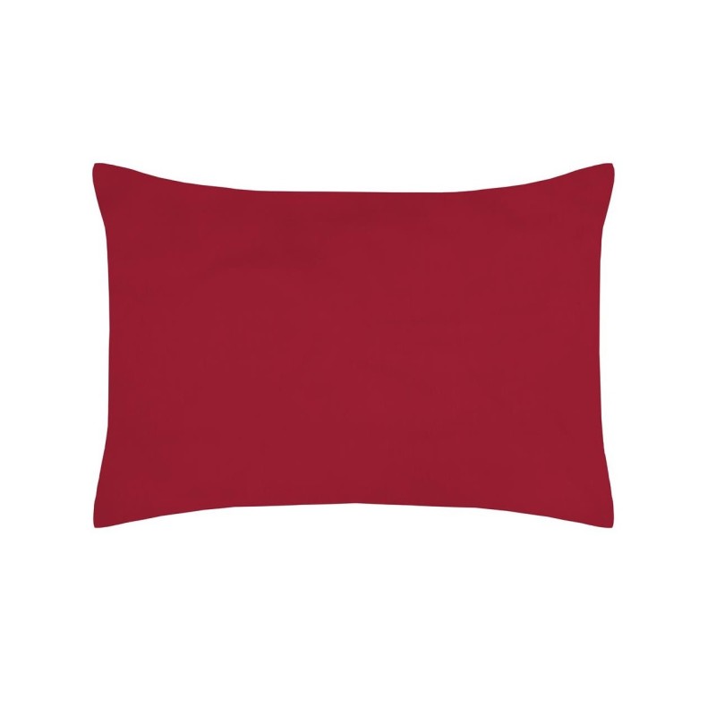 1 Taie d'oreiller percale de coton uni Elysee