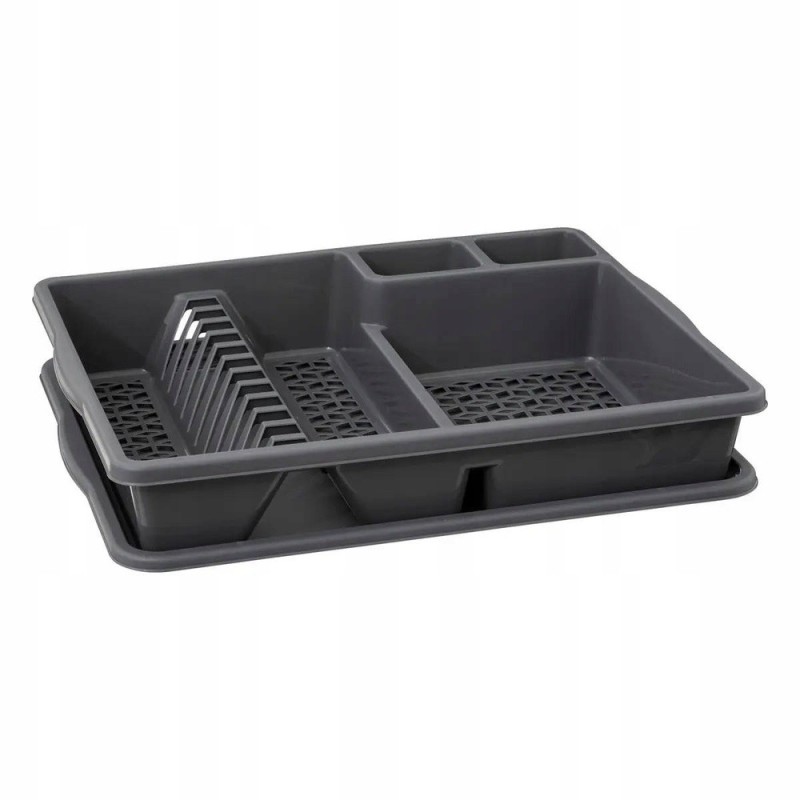 Égouttoir à vaisselle avec plateau – 38 x 47,5 x 9 cm – Pratique et moderne