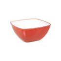 Mini saladier carré 19 cm – Collection Square rouge | Design moderne et léger
