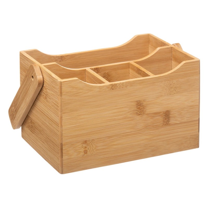 Pot à ustensiles ou couverts en bois MDF – Pratique et décoratif pour la cuisine