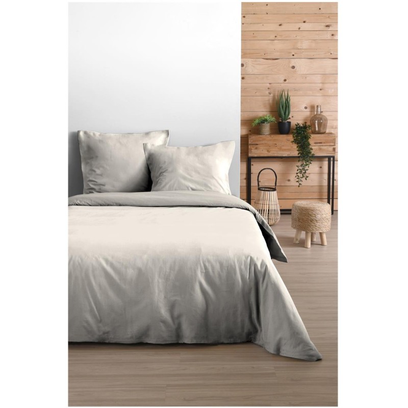 Taie de traversin en coton – Collection Edens | Confort et élégance naturelle