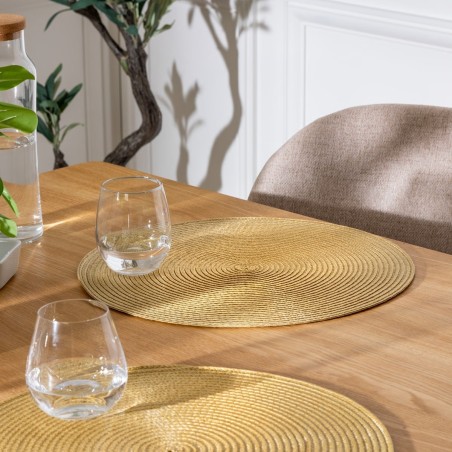 Set de table tressé rond Collection Diner