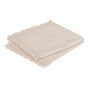 Lot de 2 serviettes de table à franges en coton – Collection Mahas